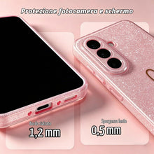 Carica l'immagine nel visualizzatore di Gallery, Cover Compatibile con Samsung Galaxy A36/ Samsung Galaxy A56 4G / 5G, con 3 Pezzi Vetro Temperato Pellicola Protettiva, 