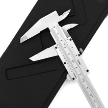 Carica l'immagine nel visualizzatore di Gallery, QWORK® Calibro, Calibro a Corsoio ad Alta Precisione da 6"/150 mm, Calibro a Corsoio con Tolleranza 0,05 mm/1/128" con V