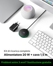 Carica l'immagine nel visualizzatore di Gallery, INIU Caricatore Wireless iPhone, Certificato Qi2 Caricabatterie 15W Rapido