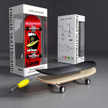 Carica l'immagine nel visualizzatore di Gallery, Mini Skateboard da Dita, 5 Couches Skateboard per Dita, Legna Mini Skate Fai da te, per Appassionati Regali di Compleann