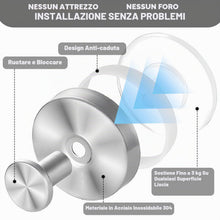 Carica l'immagine nel visualizzatore di Gallery, 4 pezzi gancio a ventosa per cucina e bagno, riutilizzabile porta asciugamano a ventosa, senza forcella, ganci da parete