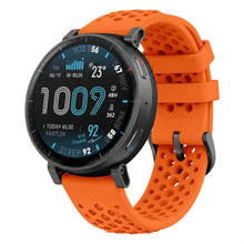 Carica l'immagine nel visualizzatore di Gallery, GIOPUEY 22mm Cinturini Compatibile con Amazfit Active Max/Balance 2/Bip6/Bip5/Cheetah, Morbido silicone Cinturino [Resis