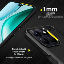 Carica l'immagine nel visualizzatore di Gallery, iVoler Cover per Honor X8c / Honor X8b con 2 Pezzi Vetro Temperato, [Antiurto di Grado Militare] Protettiva Custodia, So