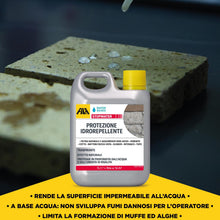 Carica l'immagine nel visualizzatore di Gallery, FILA Solutions STOPWATER Idrorepellente Pietra Cotto Esterni - 1L