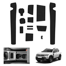 Carica l'immagine nel visualizzatore di Gallery, GAFAT Nuovo Dacia Duster 3 2024 2025 2026 Tappetini Antiscivolo, Tappetino in Gomma per Console Centrale, Porta Bicchier