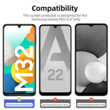 Carica l'immagine nel visualizzatore di Gallery, NEW'C Pellicola Vetro per Samsung Galaxy M32 5G, in Vetro Temperato