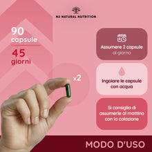 Carica l'immagine nel visualizzatore di Gallery, Integratore Alimentare Uomo con Maca, Ginseng, Fieno Greco, Zinco e Vitamina B6. 90 Capsule. N2 Natural Nutrition