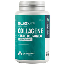 Carica l'immagine nel visualizzatore di Gallery, Collagene Idrolizzato, Collagene e Acido Ialuronico, 120 cpr. Collagene