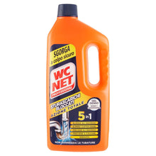 Carica l'immagine nel visualizzatore di Gallery, Wc Net Professional Sturascarichi 5 Azioni in 1, Disgorgante Gel, 1000 ml
