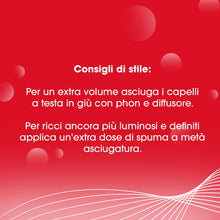 Carica l'immagine nel visualizzatore di Gallery, Bilba, Spuma con Germe Di Grano - Schiuma Capelli Ricci Perfetti con Ceramidi e Gocce d'Argan - Formula Professionale a 