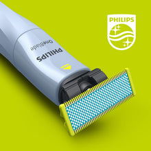 Carica l'immagine nel visualizzatore di Gallery, Philips OneBlade First Shave Autentico Sistema di rasatura elettrico ibrido per ragazzi, modello QP1324/30