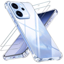 Carica l'immagine nel visualizzatore di Gallery, Yohii Cover per Oppo Reno15 F/Reno 15 FS 5G (No per Reno15) con 2 Pezzi Vetro Temperato, [Protezione Fotocamera] Custodi