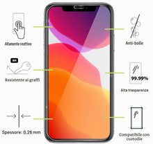 Carica l'immagine nel visualizzatore di Gallery, Vetro Temperato per iPhone 12 / iPhone 12 Pro [3 Pezzi] Vetrino Protettivo Pellicola Protezione Schermo