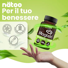 Carica l'immagine nel visualizzatore di Gallery, NÄTOO Magnesio Treonato Alto Dosaggio Magtein® 60cpr Integratore Magnesio L Treonato Puro 2000 Mg Magnesium L Threonate 