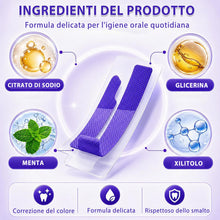 Carica l'immagine nel visualizzatore di Gallery, Strisce Sbiancanti per Denti, 14 Strisce per Uno Sbiancamento Rapido, Sicure per Lo Smalto Dentale Denti Bianchi