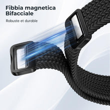 Carica l'immagine nel visualizzatore di Gallery, Cinturino per Amazfit Active/2/GTS 4/GTS 4 Mini/GTS 3/GTS 2 Mini/Bip/GTR 42mm/Pop, Con Chiusura Magnetica, 20mm Braccial