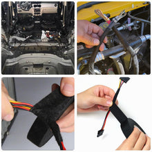 Carica l'immagine nel visualizzatore di Gallery, Diompirux 4 pezzi Nastro Isolante in Tessuto,nastro tessile autoadesivo per cablaggi,Nastro in Industriale,Nastro Adesiv