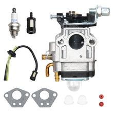 Carica l'immagine nel visualizzatore di Gallery, Kit Carburatore per Decespugliatore 52cc 49cc 43cc, Completo Ricambi Motore