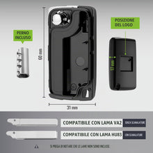 Carica l'immagine nel visualizzatore di Gallery, Jongo® CE0523 Guscio Chiave 3 Tasti Compatibile con Peugeot Partner, Expert