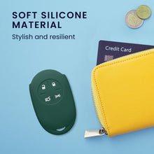 Carica l'immagine nel visualizzatore di Gallery, kwmobile Cover Chiavi Auto Compatibile con Fiat 500E Chiave auto a 4 pulsanti - Custodia Protettiva Chiave Auto Copri Te