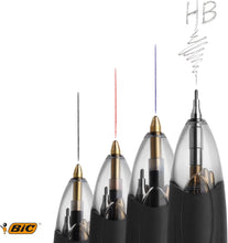 Carica l'immagine nel visualizzatore di Gallery, BIC 4 Colori, Penna Multicolore con Matita Grafite, Penna a Sfera a Scatto con 3 Inchiostri (Nero, Blu, Rosso) e 1 Matita Meccanica HB, Scuola Cancelleria Ufficio