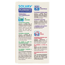Carica l'immagine nel visualizzatore di Gallery, Solvay® - Bicarbonato di Sodio 1000g - Multiuso - Ad uso alimentare - Casa; Cucina; Lavatrice