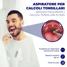 Carica l'immagine nel visualizzatore di Gallery, Oravix Pipetta Per Calcoli Tonsillari, Aspiratore Tonsille, 3-in-1 Kit Tonsilloliti Rimozione, Rimedio Alito Cattivo, Ri