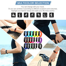 Carica l'immagine nel visualizzatore di Gallery, BANGTING 20 Pezzi Cinturino Compatibile con Xiaomi Mi Band 4 / Xiaomi Mi Band 3, Braccialetto Ricambio Bracciali Cover M