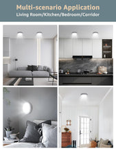 Carica l'immagine nel visualizzatore di Gallery, Aigostar Lampada da Soffitto LED Bagno, 12W Equivalente a 113W, alta luminosità, Plafoniera LED Soffitto 6500K Luce bian
