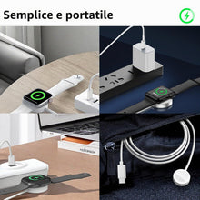 Carica l'immagine nel visualizzatore di Gallery, Caricatore per Apple Watch cavo Caricatore Magnetico Cavo per iWatch Series Ultra SE 9 8 7 6 5 4 3 2 1 38mm 40mm 42mm 44