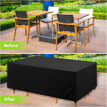 Carica l'immagine nel visualizzatore di Gallery, Copertura per Mobili da Giardino - Copertura Tavolo Esterno Impermeabile 210D Oxford - Antivento Anti-UV - Telo Protetti