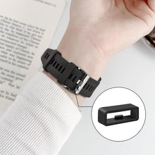 Carica l'immagine nel visualizzatore di Gallery, Mugust 6 passanti per orologio, 20 mm, in silicone per Garmin Vivoactive 5/3, Garmin Venu Sq/Venu Sq 2/Sq 2 Music/Venu 2