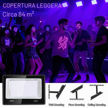 Carica l'immagine nel visualizzatore di Gallery, 100W Black Light, UV Lamp, Black Light, IP67 Waterproof, for Halloween Decoration, Christmas Decoration, Hardened UV Res