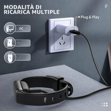 Carica l'immagine nel visualizzatore di Gallery, TiMOVO Caricatore Compatibile con Fitbit Luxe/Charge 6/5, 100 CM, Nero