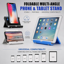 Carica l'immagine nel visualizzatore di Gallery, 4Pcs Porta Cellulare, Supporto Telefono Cellulare da Tavolo Regolabile