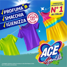 Carica l'immagine nel visualizzatore di Gallery, ACE Gentile Maxi Tabs, 18 Tabs Monodose per Lavatrice e Bucato