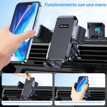 Carica l'immagine nel visualizzatore di Gallery, Blukar Porta Cellulare Auto, Supporto Telefono Auto per Bocchette dell'Aria