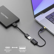 Carica l'immagine nel visualizzatore di Gallery, deleyCON 10cm OTG USB‑C a USB‑A (1 Pezzo) - Da Connettore USB‑C Maschio a Porta USB‑A Femmina - Compatibile con iPhone 1