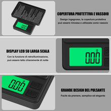 Carica l'immagine nel visualizzatore di Gallery, Diyife Bilancia Precisione 0.01g,Mini,con Display LCD e 7 Unità,0.01g/1000g