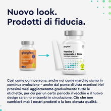 Carica l'immagine nel visualizzatore di Gallery, Vitamina C, 180 Capsule, 500 mg + Zinco 10 mg, Qualità Testata Premium, Scorta 6 mesi, Integratore Difese Immunitarie, V