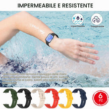 Carica l'immagine nel visualizzatore di Gallery, BDIG 6 pezzi Cinturino Compatibile con Huawei Watch Fit 5/Fit 5 Pro/Fit 4/Fit 3, Cinturino di ricambio in silicone regol