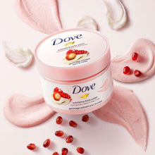 Carica l'immagine nel visualizzatore di Gallery, DOVE Scrub esfoliante per il corpo al melograno
