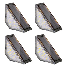 Carica l'immagine nel visualizzatore di Gallery, Flintronic 4 Pezzi Luci Solari per Esterni Scale, Gradini Impermeabili IP65, Recinzione, Cortile, Percorso, Patio