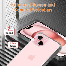 Carica l'immagine nel visualizzatore di Gallery, XTCASE Cover Trasparente per iPhone 15 con Cordino, Oro Rosa