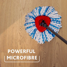 Carica l'immagine nel visualizzatore di Gallery, Vileda H2PrO ricambio per Spin Mop, fiocco in microfibra, lavabile