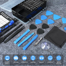 Carica l'immagine nel visualizzatore di Gallery, OSDUE Set di 124 Cacciaviti Precisione per Switch PS4 Xbox PC Laptop, Blu