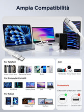 Carica l'immagine nel visualizzatore di Gallery, Cavo USB C a USB C 100W 2M Cavo USB Type-C PD 5A Ricarica Rapida Cavetto