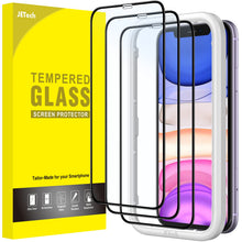Carica l'immagine nel visualizzatore di Gallery, JETech Pellicola Protettiva Completa per iPhone 11/XR, 3 Pezzi