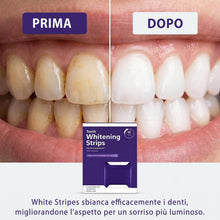 Carica l'immagine nel visualizzatore di Gallery, Strisce Sbiancanti per Denti, 14 Strisce per Uno Sbiancamento Rapido, Sicure per Lo Smalto Dentale Denti Bianchi