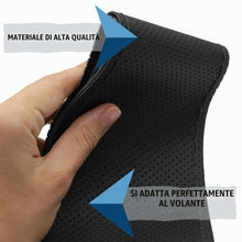 Carica l'immagine nel visualizzatore di Gallery, AUTOZOCO Coprivolante con aghi e filo, coprivolante da cucire, coprivolante antiscivolo, adatto per diametro 37/38 cm, n